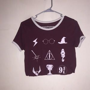 harry potter crop top